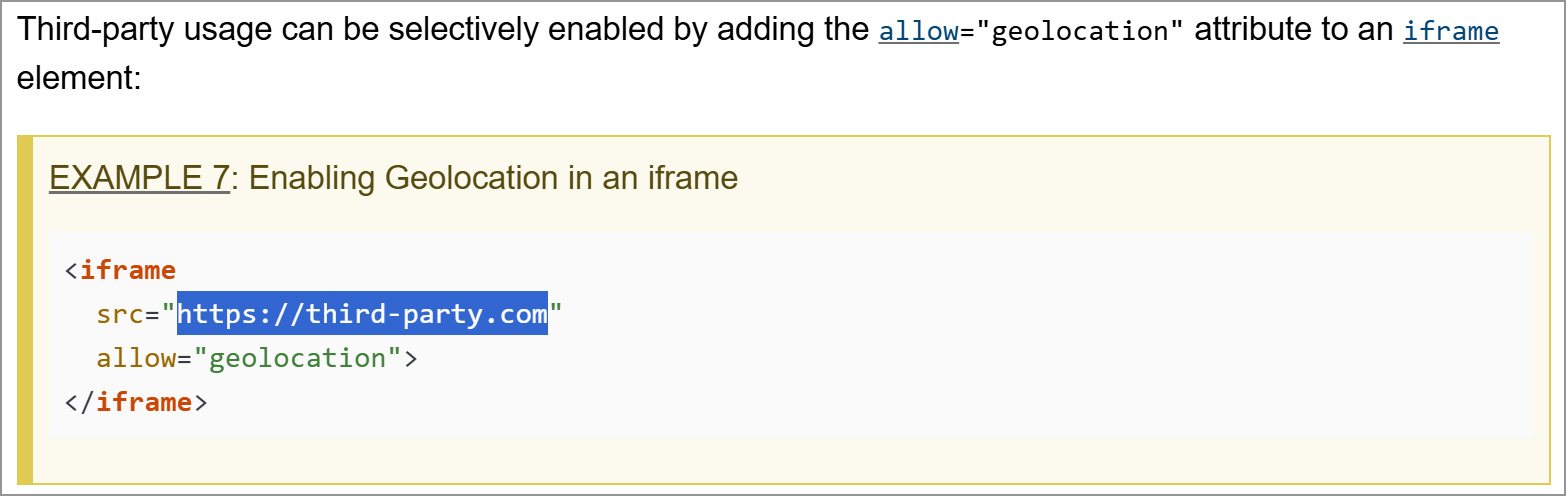 Third-party.com used in W3C sample documentation