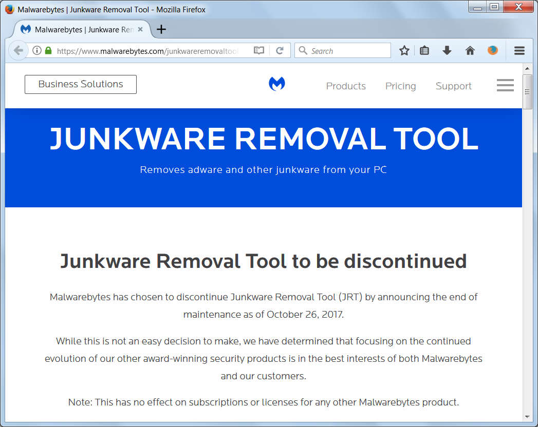 Malwarebytes tools