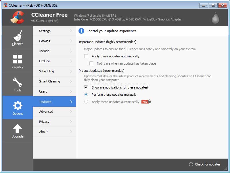 ccleaner update windows 10