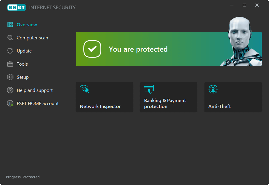 Dasbor Keamanan Internet ESET