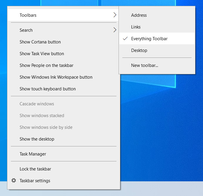 how to remove microsoft edge from windows 10 toolbar