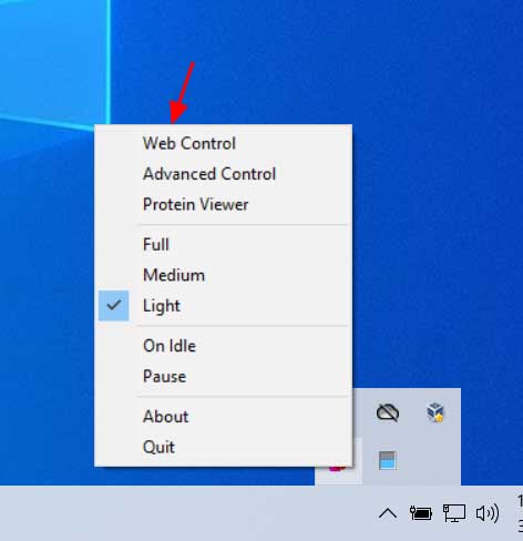Folding@home options