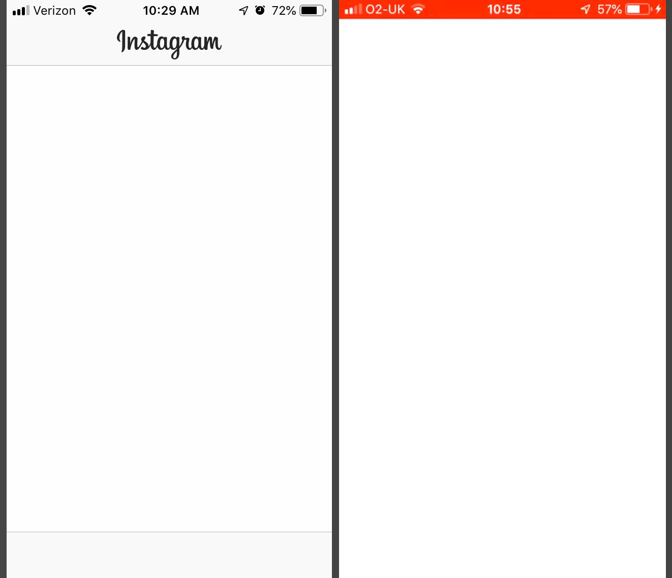 Instagram Only Showing A Blank White Screen For Many Users