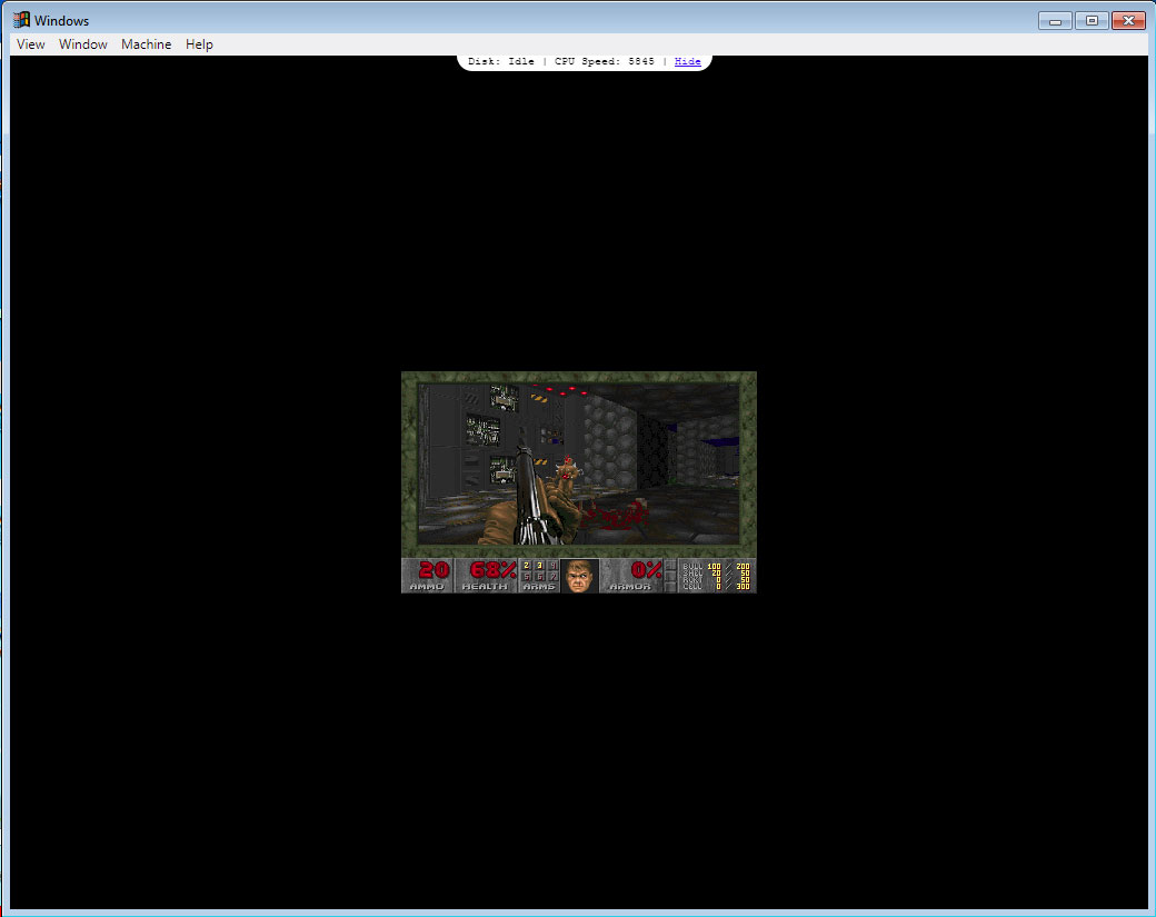 Doom in Windows95 Version 2