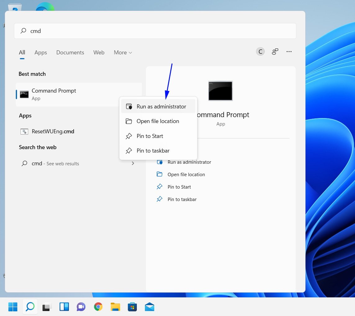 Abra un símbolo del sistema de Windows 11 con privilegios administrativos