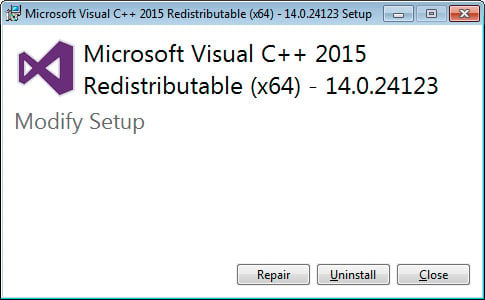 How To Install The Microsoft Visual C 15 Runtime