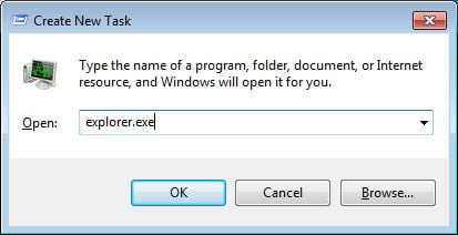 Create New Task Dialog