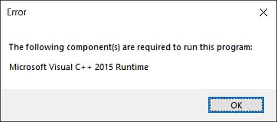 How To Install The Microsoft Visual C 15 Runtime