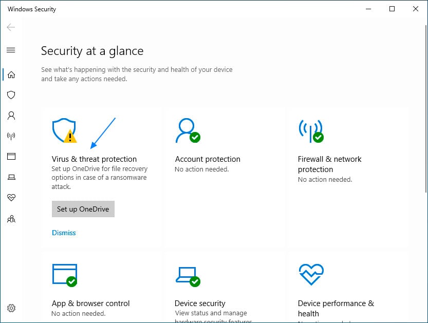 Windows Security Screen
