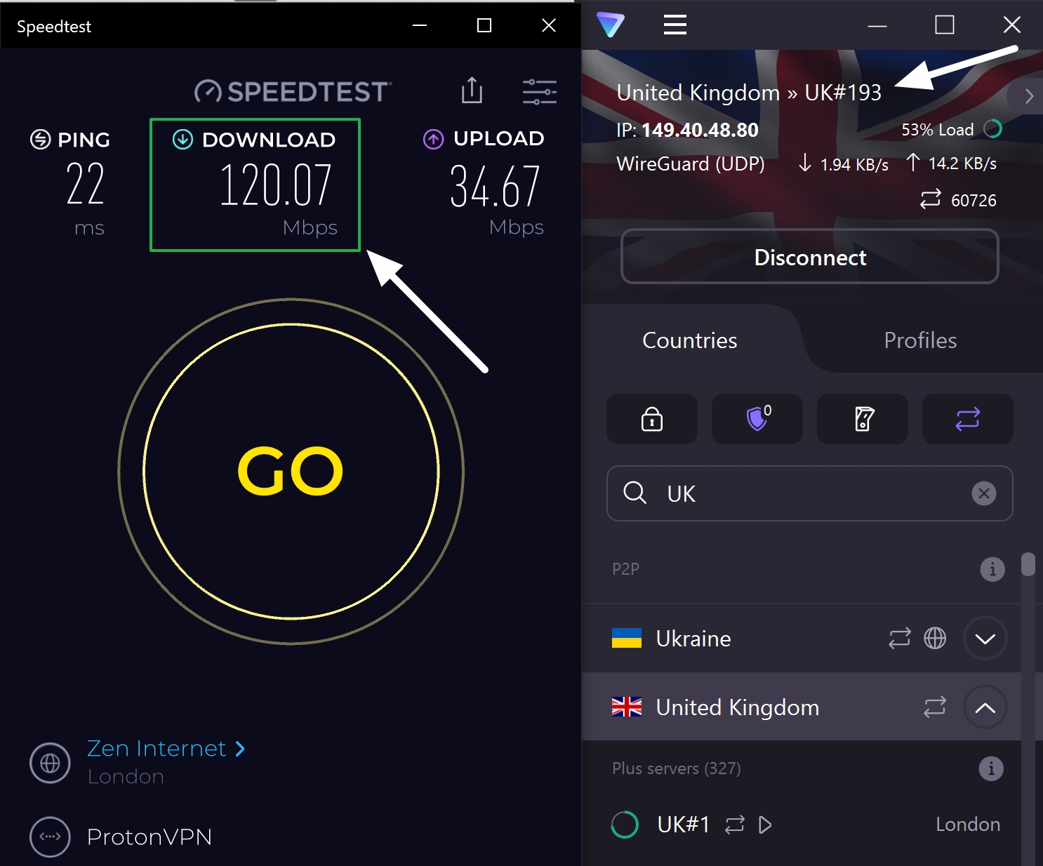 proton download speed