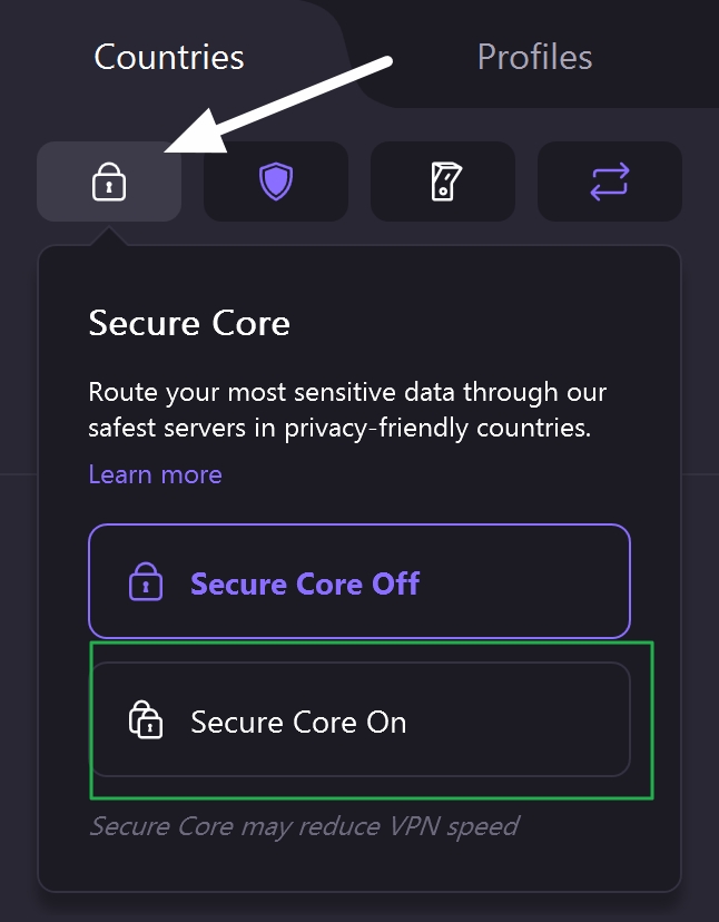 proton secure core