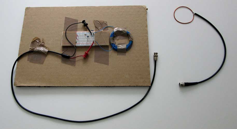 Cheap antenna used by researchers