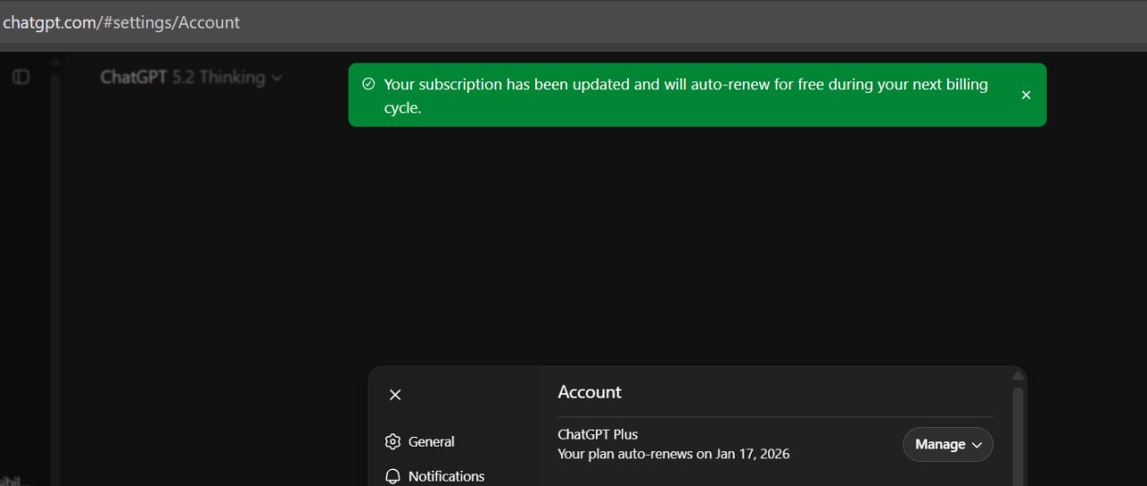 OpenAI is offering $20 ChatGPT Plus for free to some users 4 GPT free