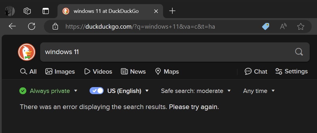 DuckDuckGo offline