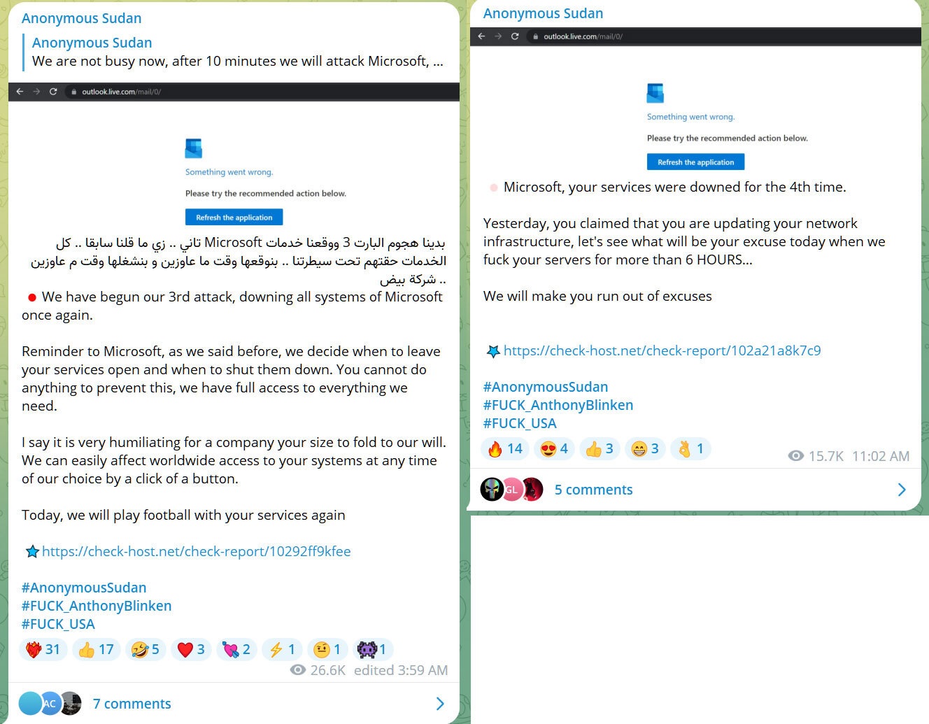 Microsoft's Outlook email taken down by global internet outage