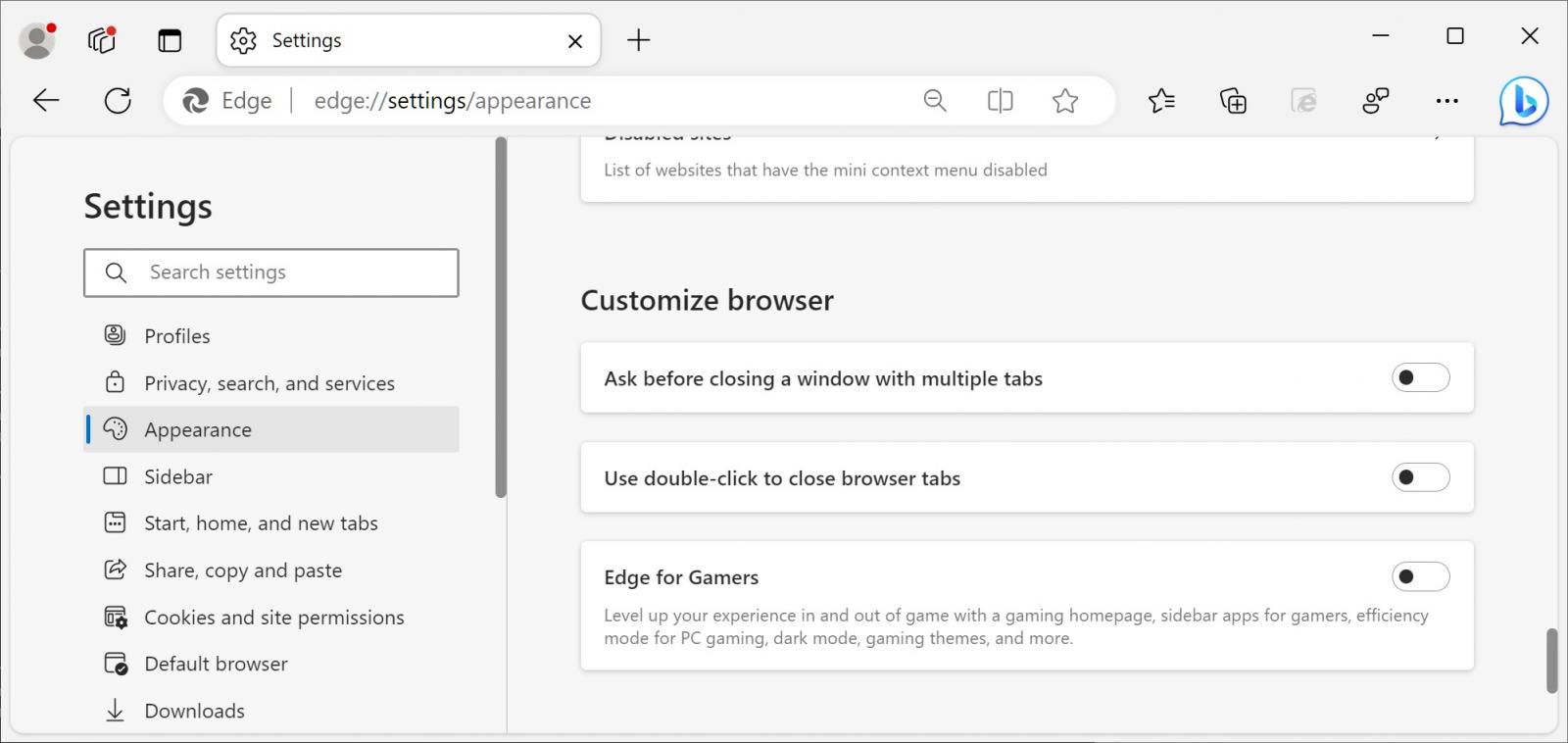 Microsoft Edge is getting 'Edge for Gamers' mode