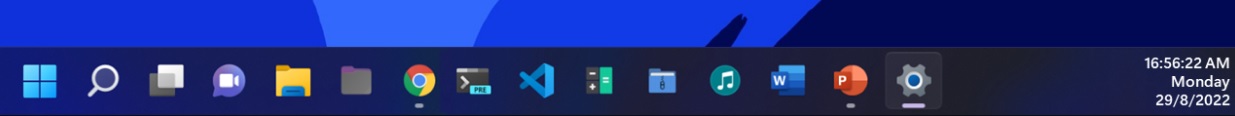 taskbar