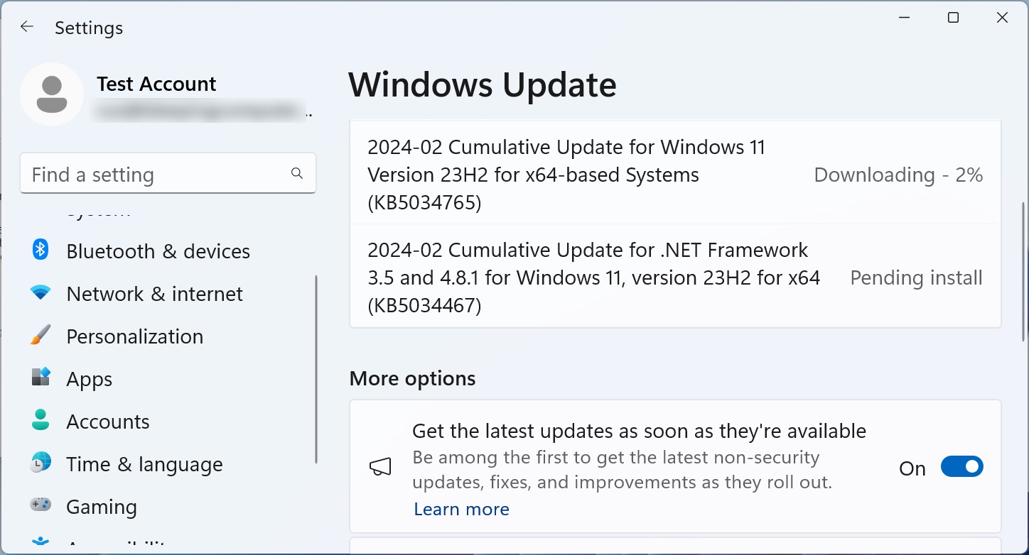 Windows Update