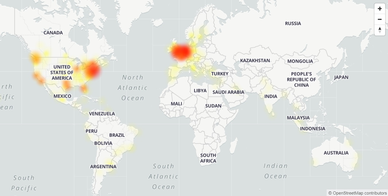 Microsoft Store, Outlook, and Xbox Live are down worldwide