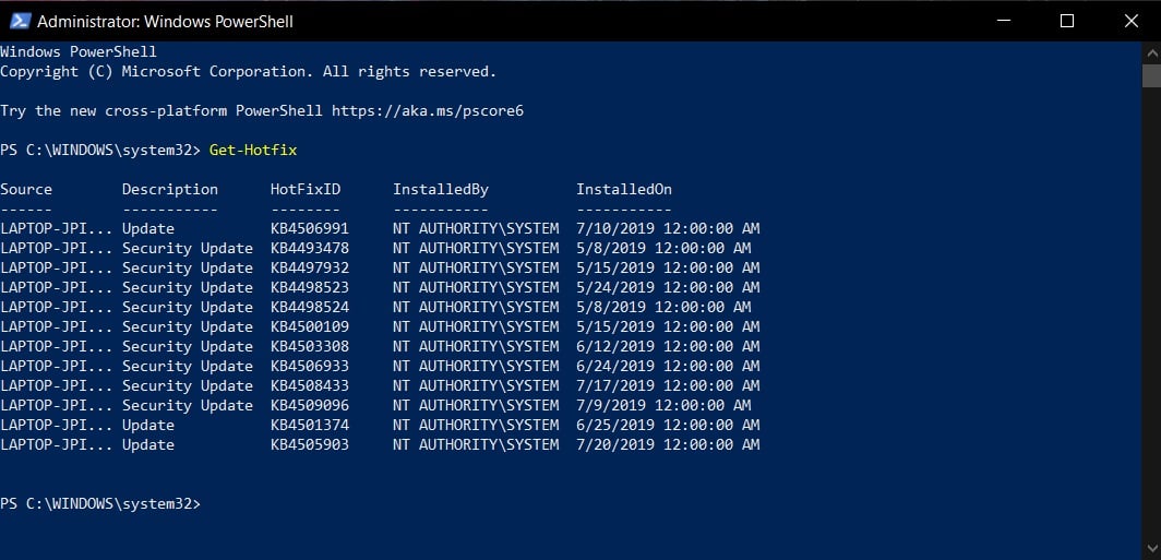 how to use windows powershell windows 10