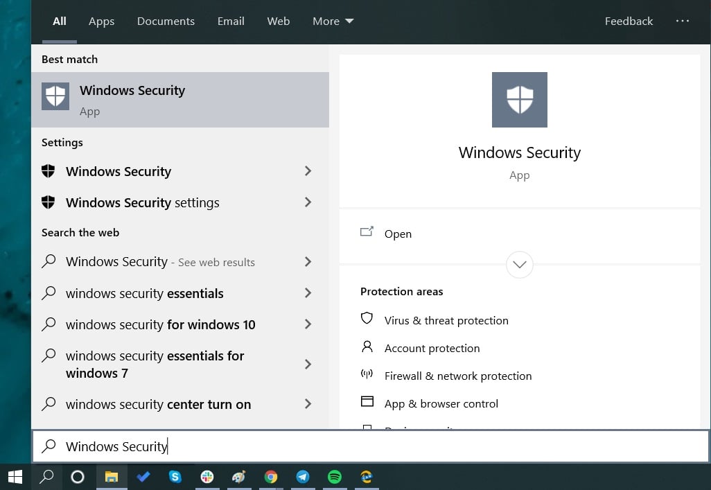 Security app
