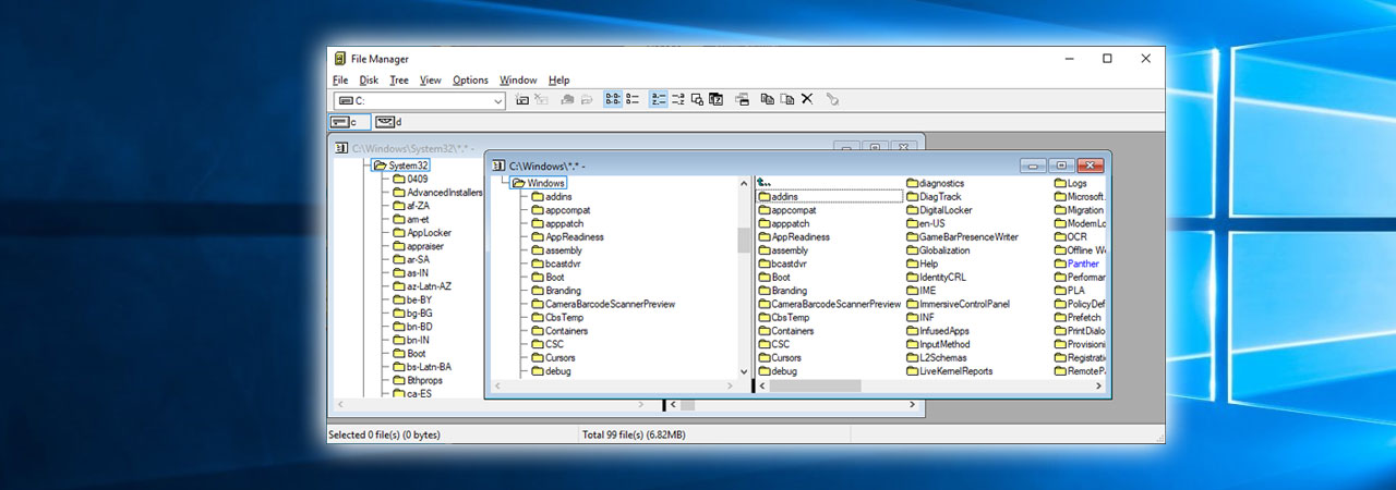 Windows 3 0 File Manager Reborn In All Its Nostalgic Glory