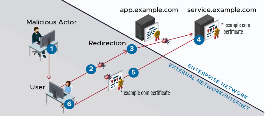 Compromising a secure web application using the ALPACA technique