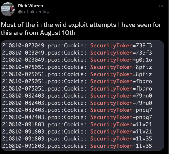 ProxyToken exploit attempts