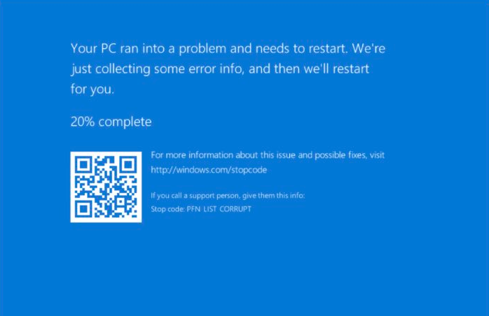 BSOD de VMware CArbon Black EDR