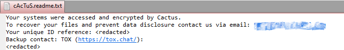 New Cactus ransomware encrypts itself to evade antivirus