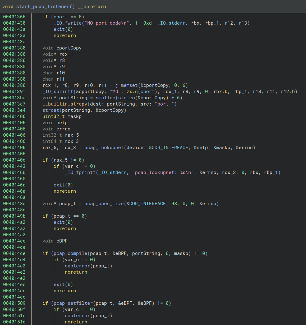Stealthy 'Magic Packet' malware targets Juniper VPN gateways 2 J-magic setting up an eBPF filter on specific interface and port