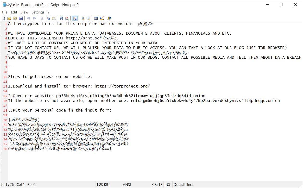 ransomware NetWalker Enel Group