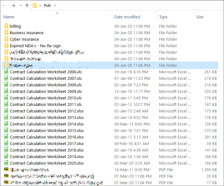 Leaked files