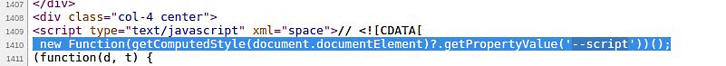 Magecart trigger script