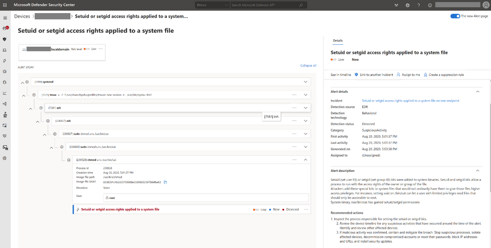 Microsoft Defender for Endpoint EDR for Linux