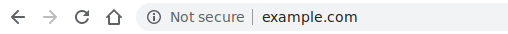 Mixed content marked as insecure