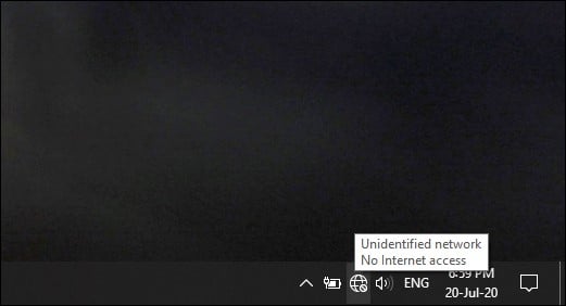No Internet