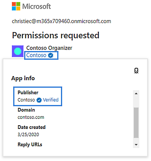 Publisher verification