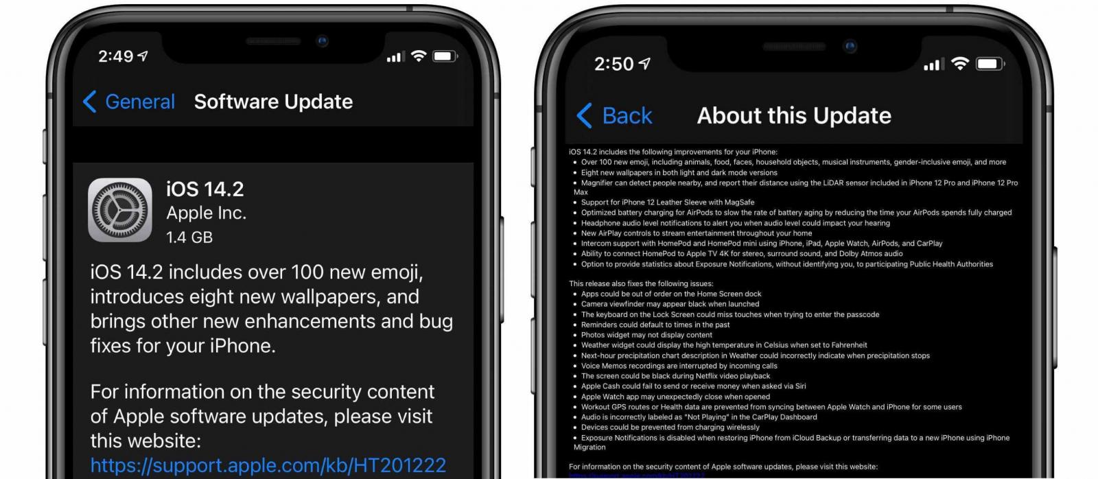 iOS 14.2