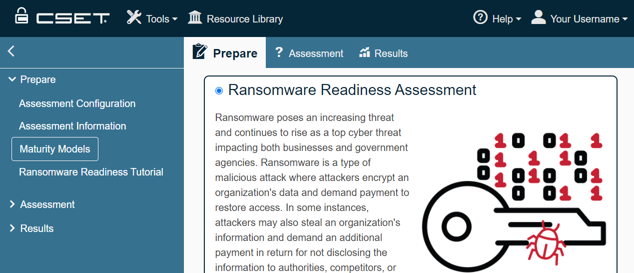 The CSERT Ransomware Readiness Assessment Module