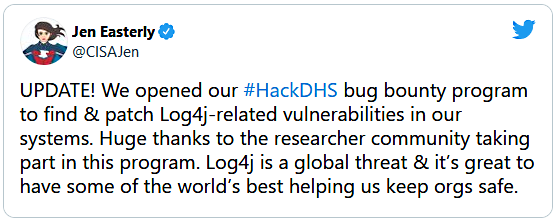 CISAJen - Hack DHS Log4j