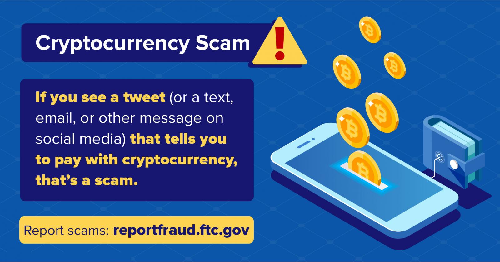 Cryptocurrency scams