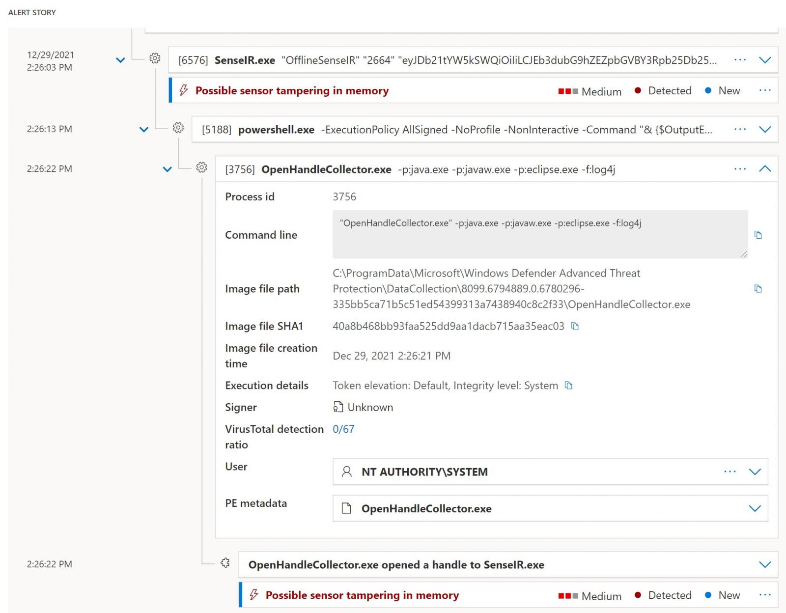 Defender for Endpoint false positive alerts