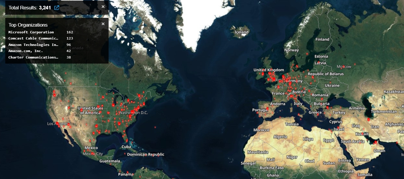 Internet exposed Desktop Central servers