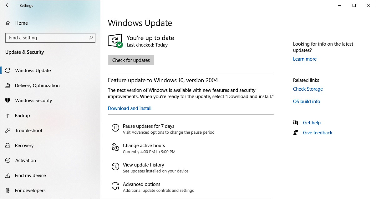 Tools microsoft update health