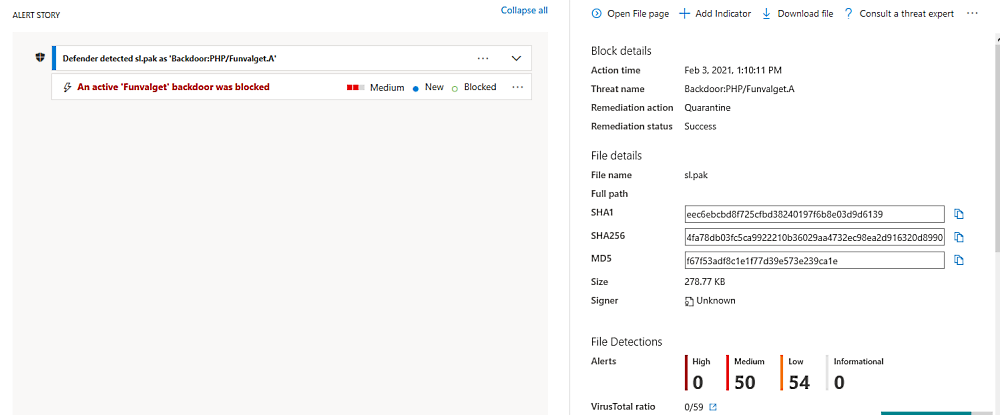 Defender detecting Chrome installer component as backdoor