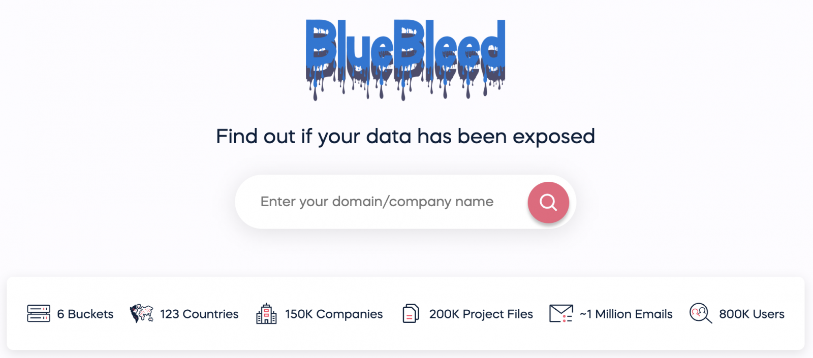 BlueBleed search portal